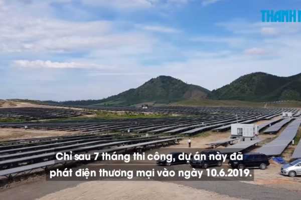 nhà máy điện mặt trời 5000 tỉ cực khủng ở Phú Yên